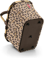 reisenthel carrybag leo macchiato - Sturdy shopping basket with plenty of storage space and practical inner pocket - Elegant and water-repellent design