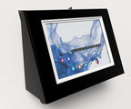 TABcare Easy Wall Mount Security Tablet Kiosk for Samsung Galaxy TAB S9 FE 10.9" S10 FE S10 Lite 10.9" Designed for Integration of USB Hub, Printer, CC Reader & All Your Peripherals (Black)