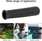 Rubber Handles for Wheelbarrow, 8-42mm Inner Diameter Wheelbarrow Handles Fit Most Wheelbarrows, Wheelbarrow Handle Grips Replacement(114 x 18mm)