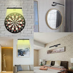 MIOBLUE Rechargeable Picture Lights with Remote,Full Metal Painting Light Display LED Battery Lamp with 3 Lighting Modes, Dimmable Dartboard Light with Timer for Paintings Potrait