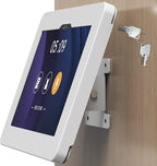 Tablet Wall Mount Compatible with Samsung Galaxy Tab S9 & S9 FE, All Metal, Anti-Theft Lock Adjustable Tablet Stand