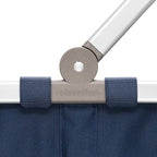 reisenthel carrybag dark blue - Sturdy shopping basket with plenty of storage space and practical inner pocket - Elegant and water-repellent design
