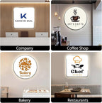 Custom Light Box Sign for Business, Single Sided Advertising Light Box, LED Business Outdoor sign for Storefronts, Bars, Restaurants, Salons, Hotels, Coffee Shops, Waterproof