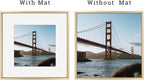 Frametory, 12x12 Metal Picture Frame with Mat for 8x8 Picture & Real Glass, Aluminum Photo Frame Collection (Gold, 2 Pack)