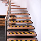 Anti Slip Tape Black/Yellow 2 inch x 66 ft, Non-Slip Strips Non Skid Safety Tape for Outdoor/Indoor Steps, Stairs, Traction Tread Staircases, Boats