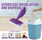 30 Count Disposable Wet Pads Refill for Swiffer Wet Jet Mop,Wet Jet Pads for All Floor Types,Disposable Multi Surface Wet Jet Hardwood Floor for swiffer Wet Pads Refill