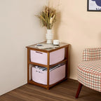 Large Storage Baskets for Organizing, Closet Shelf Baskets for Clothes Blanket Towels, Baby Nursery, Toy Bins Box, Woven Rope Baskets, 17 x 13 x 7.5”, 4 Packs Light Pink