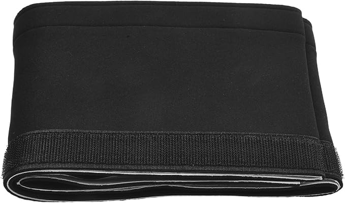 Cable Management Sleeve Flexible Neoprene Wire Cord Organizer Wrap Cover for Home Office Entertainment, Black 150cm(150cm*13.5cm)