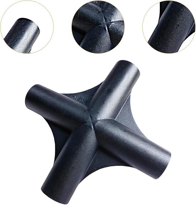 4 Way Connector, Tent Joint Outdoor Tent Replacement Connector,Canopy Parts Spare Parts, Portable Connector Tent Pole Connector