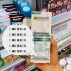 5000 Pieces of 58 kHz Acousto-Magnetic (AM) Security Tag Labels, Compatible with 58 kHz EAS Systems. Features Simulated Barcodes