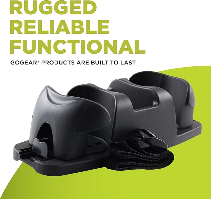 Go Gear SMT Twin Cupholder, (Black)