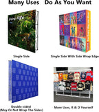Portable Collapsible Pop Up Trade Show Display Backdrop Stand, A Folding Tension Fabric Holder For Tradeshow Booth Exhibition Wedding Conference Party Event 7.5x7.5FT(Frame Only)