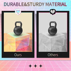3Pcs Iridescent Display Risers, Rainbow Acrylic Risers Display Stand Acrylic Cube Box for Collectibles Jewelry Perfume Handbag Food Dessert Party Show (Iridescent-3pcs), Perfect for Christmas Decor