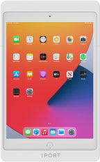 IPORT Connect PRO Complete WallStation System - Includes 10.2 iPad case Compatible with 9th, 8th, and 7th Generation iPads (White) + WallStation (White)