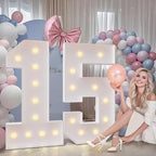 imprsv 4FT Marquee Numbers,DIY Light Up Numbers for 8th 18th Birthday Decorations, Party Party Decorations,Anniversary Party Decor,Mosaic Number for Balloons Number 8,Pre-Cut Foam Board Kit