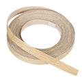 PATIKIL White Oak Edge Banding, 1/2 Inch x 25 ft Wood Veneer Tape Pre-glued Flexible Plywood Edge Banding with Hot Melt Adhesive for Furniture Restoration