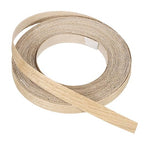 PATIKIL White Oak Edge Banding, 1/2 Inch x 25 ft Wood Veneer Tape Pre-glued Flexible Plywood Edge Banding with Hot Melt Adhesive for Furniture Restoration