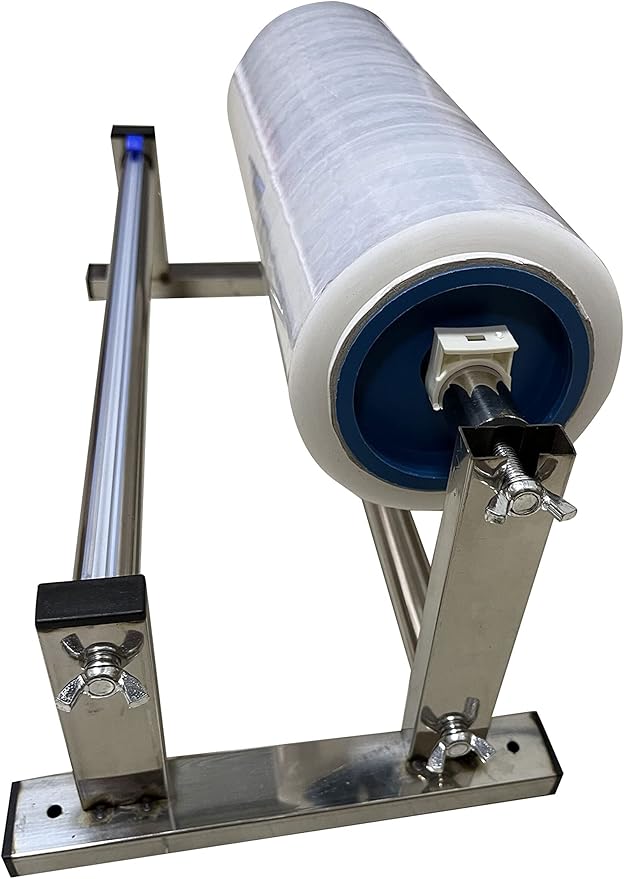 24 inch Table Stretch Film Dispenser Wrapping Packing Machine Manual Pallet Wrapper Tool Set
