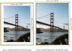 Frametory, 14x18 Metal Picture Frame with Mat for 12x16 Picture & Real Glass, Aluminum Photo Frame Collection (Gold, 1 Pack)