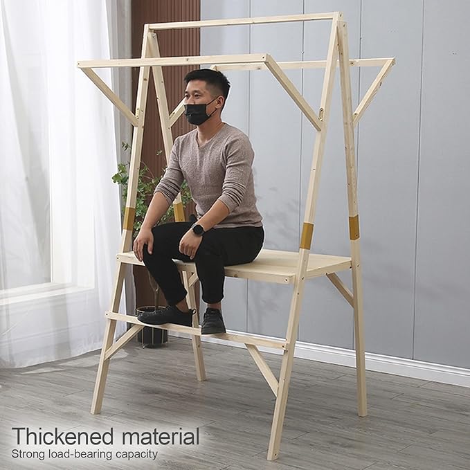 Outdoor Vendor Cart, Wooden Lightweight Farmers Market Stalls/Concession Stand Booths, Foldable Vendor's Stall, Portable Food Display Stand for Market(Purple,150 * 60 * 200cm)