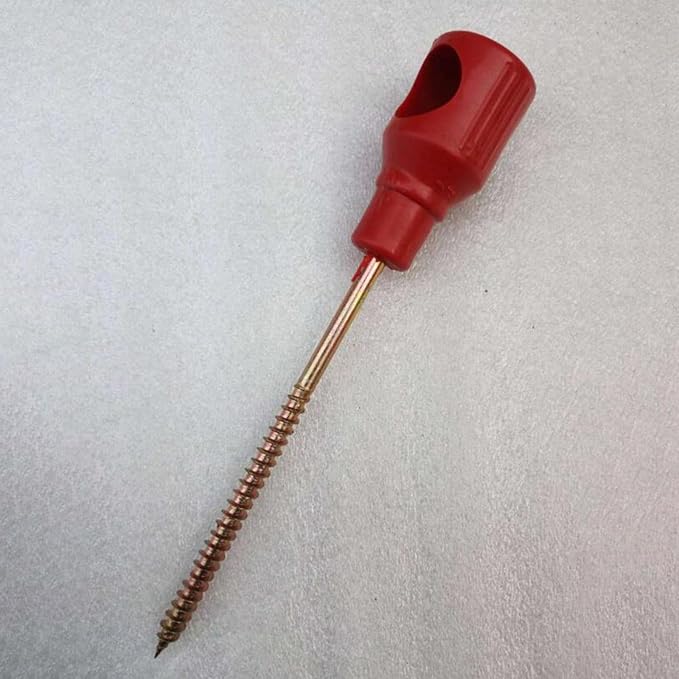 4X Tent Stakes Ice Fishing Shelter Nails Universal Accessories Windproof Ice Anchors Tent Nails for Canopies Outdoor Winter