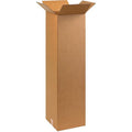 BOX USA 10 x 10 x 38 Corrugated Cardboard Boxes, Tall 10"L x 10"W x 38"H, Pack of 25 | Shipping, Packaging, Moving, Storage Box for Home or Business, Strong Wholesale Bulk Boxes