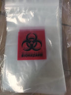 APQ Biohazard Specimen Bags, 6 x 8 Inch. Pack of 100 Clear Zipper Specimen Bags. 3 Wall Polyethylene Specimen Bag. 2 Mils Specimen Biohazard Bag. Biohazard Transport Bag. Biohazard Plastic Bags