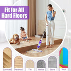 15 Pack Disposable Power Mop Refills for Swiffer Power Mop Multi-Surface & Wood Mopping Pad,Spray Wet Pads Refills, PowerMop Pads for Floor Cleaning(Quick-Absorb, No Residue)