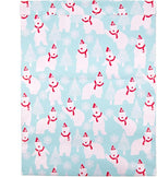 Inspired Mailers - Large Poly Mailers 14.5 x 19-50 Pack - Polar Bears (Blue) - Holiday Shipping Bags - Large Mailing Envelopes - Christmas Shipping Envelopes