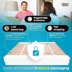 Large Shipping & Moving Boxes 24"L x 24"W x 6"H (20-Pack) - Extra Strength 200 lb vs Regular - Corrugated Large Shipping Boxes for UPS, FEDEX - Cardboard Packing Box by IDL Packaging