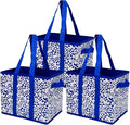 DURASACK Grocery Tote 3-Pack All-Purpose Collapsible Totes with Handles Kitchen Reusable Grocery Bags