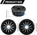 1-Inch Cable Grommets Petal-Shaped Buckle Type Wire Hole Cover for Cord Management and Protection of Cabinet, 5PCS 25mm