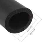 uxcell Foam Tubing for Handle Grip Support, Pipe Insulation, 38mm ID 53mm OD 1m Length Black