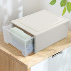 18 Quart Stacking Chest Storage Drawer Box Bin, Desktop Office Organizer, 1 Pack