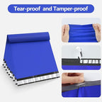 Famagic 200pcs Poly Mailers 12x15.5 Inch Shipping Bags Dark Blue Shipping Envelopes Self Seal Mailers Bags Waterproof and Tear-Proof Packaging Bags