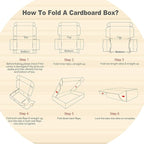 MEBRUDY 12x9x3 Inches Shipping Boxes Pack of 20, Small Corrugated Cardboard Box for Mailing Packing Literature Mailer