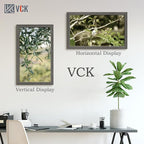 VCK 14x24 Frame 5 Pack, Gray Solid Wood Picture Frame, Exclusive Wood Grain, Wall Gallery Frame