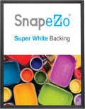 SnapeZo Black 24x39.5 Snap Frame Professional Series