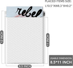 GSSUSA White Bubble Mailers 8.5X12 Inches 500 Pack, Padded Poly Bubble Mailer, Large padded Envelopes Strong Adhesion Bubble Envelopes,Self-Seal Mailing Envelopes for Small Business,Package Supplies