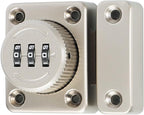 Alise Password Gate Latch Slide Bolt Latches Lock,Safety Double Sided Gate Hardware Locks,MSS002-S Silver