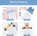 Metronic Poly Mailers 10x13 100 PC, Small White Shipping Bags Mailing Envelopes Self Seal, Mailers Poly Bags for Shipping Waterproof and Tear-Proof, Mailing Bag Packaging Bags for Small Business
