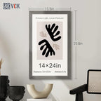 VCK 14x24 Frame 5 Pack, Gray Solid Wood Picture Frame, Exclusive Wood Grain, Wall Gallery Frame