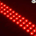 200 PCS Red Emitting Color 1.32 W DC12V Injection 3 LED Module Waterproof Decorative Back Light for Letter Sign Advertising Signs with Tape Adhesive Backside