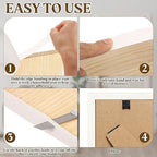 uxcell Black Edge Banding Tape, 3/4 Inch x 10ft Pre-Glued Flexible Veneer Edge Edging Strips Wood Tape for Cabinet Repair and Furniture Restoration