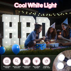 Light Up Letters, Marquee Letters 4 Feet Tall with Cool White Light, Large Letter for Party Graduation Homecoming Wedding Event Decoration, Marry Me Light Up Letter 4ft Marquee Sign Letras I