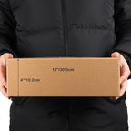 EdenseeLake 40 Pack 12x4x4 inches Shipping Boxes Small Cardboard Boxes for Packing, Moving, Mailing, Brown