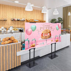 Poster Stand Heavy Duty - Adjustable Poster Stands for Display Foam Board, Double Sided Pedestal Floor Standing Sign Holder Height Up to 80 Inch, 1 Pack