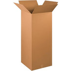 Box USA Moving Boxes Tall 20" x 20" x 48"Pack of 15, Durable Kraft Corrugated Boxes for Shipping, Packaging, Moving & Storage Boxes