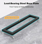 5-Tier Slanted Rolling Retail Display Rack with Locking Wheels | Heavy-Duty Metal Snack & Chip Display Stand for Grocery Stores, Supermarkets, Bakery | Space-Saving Store Organization Shelf