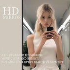 Floor Full Length Mirror, Arched Mirrors Full Length 71"x30" Freestanding Large & with Aluminum Frame & Wall Mounted & Hanging or Leaning/Full Body Mirror for Bedroom, Black